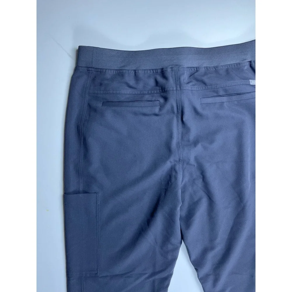 FIGS Mens Technical Collection Axim Slim Scrub Pants Charcoal Grey XL NWT